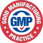 Good Manufacturing Practice certified seal